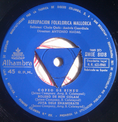 lataa albumi Agrupacion Folklorica Mallorca - Copeo De Sineu