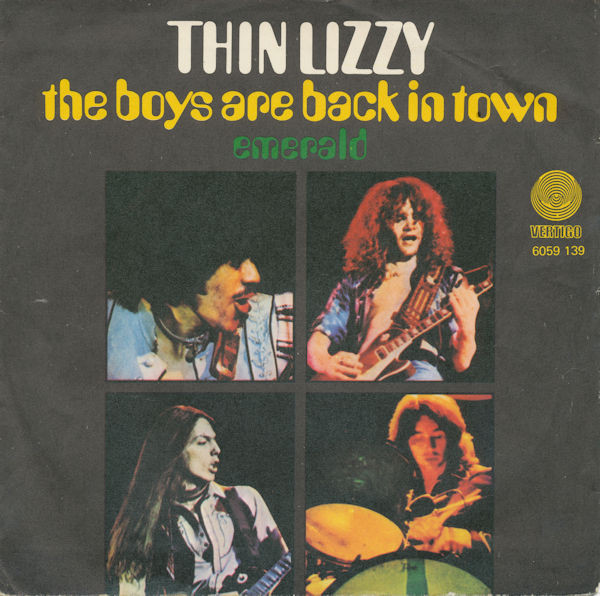 Thin Lizzy - The Boys Are Back In Town | Releases | Discogs