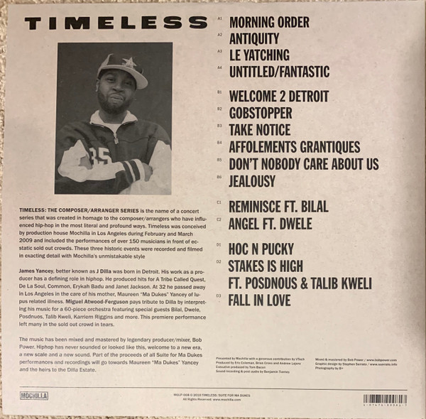 Miguel Atwood-Ferguson - Mochilla Presents Timeless: Suite For Ma Dukes - The Music Of James "J Dilla" Yancey | Mochilla (MOLP-008) - 3