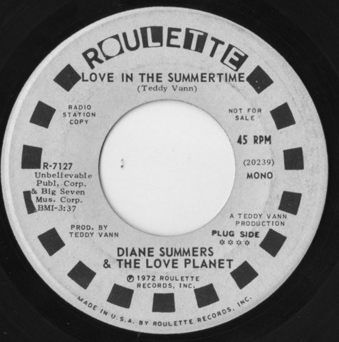 baixar álbum Diane Summers & The Love Planet - Love In The Summertime