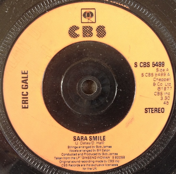 Eric Gale – Sara Smile / De Rabbit (1977, Vinyl) - Discogs