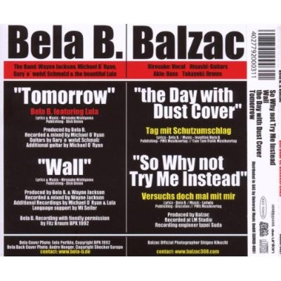 descargar álbum Bela B & Balzac - Der Graf Vs Horrorpunks