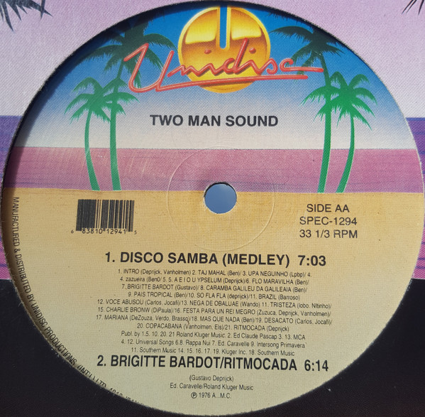 ladda ner album Two Man Sound - Capital Tropical Que Tal America Disco Samba Brigitte Bardot Ritmocada