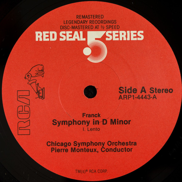 RCA Red Seal USRSS.5S3 Labels