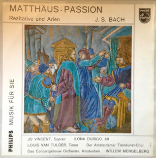descargar álbum J S Bach , Concertgebouworkest , Willem Mengelberg - Matthäus Passion