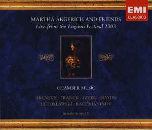 Martha Argerich And Friends – Live From Lugano 2010 (2011, CD