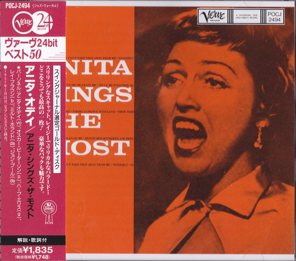 Anita O'Day – Anita Sings The Most (1997, CD) - Discogs