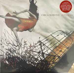 Circa Survive Juturna 2021 Clear w Orange Black Splatter