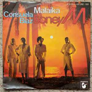 Boney M. - Malaika / Consuela Biaz Album-Cover