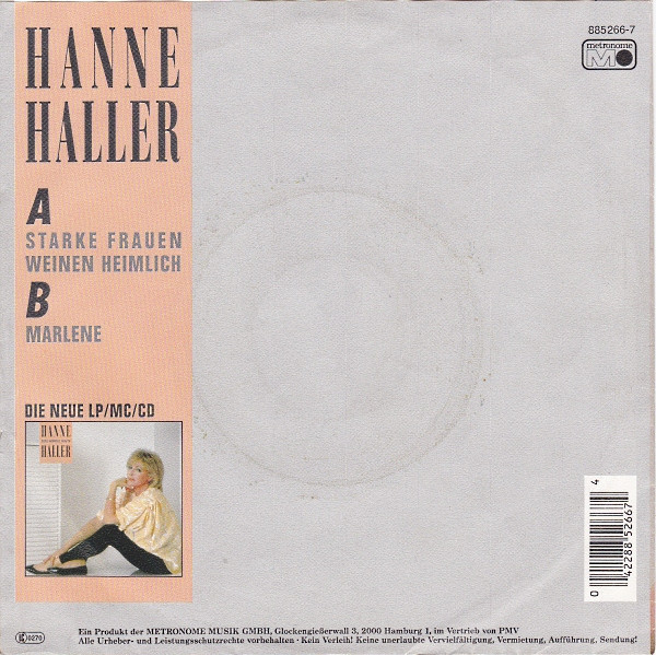 baixar álbum Hanne Haller - Starke Frauen Weinen Heimlich
