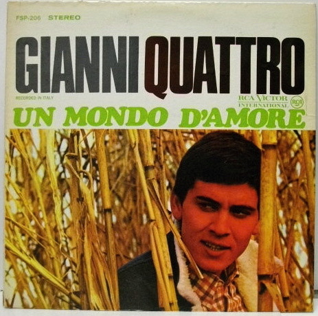 Gianni Morandi – Gianni Quattro (Un Mondo D'Amore) (Vinyl) - Discogs