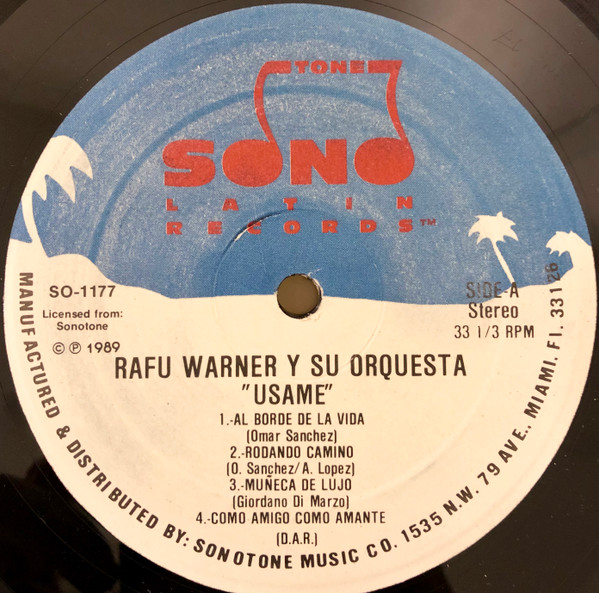 Album herunterladen Rafu Warner Y Su Orquesta - Usame