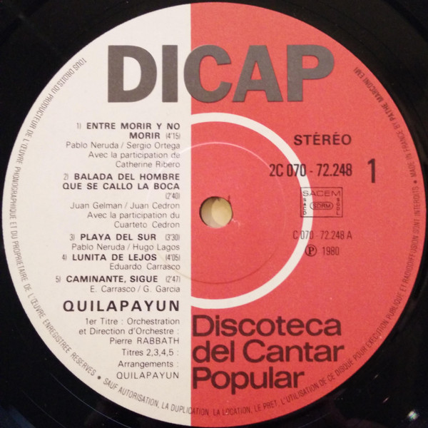 last ned album Quilapayun - Donner À Lautomne Un Coup De Fenêtre Pour Que Lété Sallonge Sur Décembre