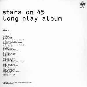 Stars On 45 - Long Play Album album cover