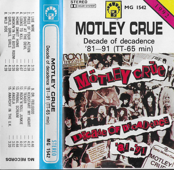 MOTLEY CRUE Looks That Kill/Piece Of Your Action/Live Wire 12”