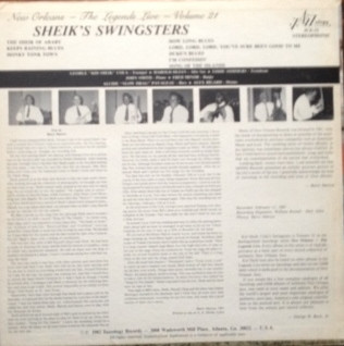 Album herunterladen Kid Sheik Cola - Sheiks Swingsters