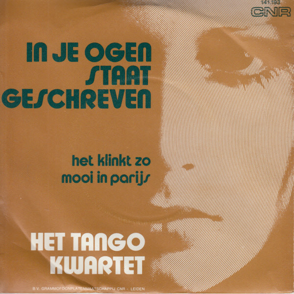 télécharger l'album Download Het Tango Kwartet - In Je Ogen Staat Geschreven album