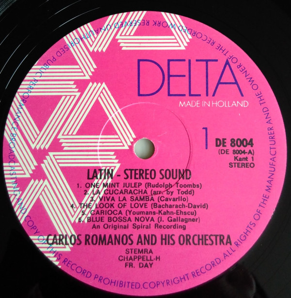 descargar álbum Carlos Romanos & His Orchestra - Latin Stereo Sound
