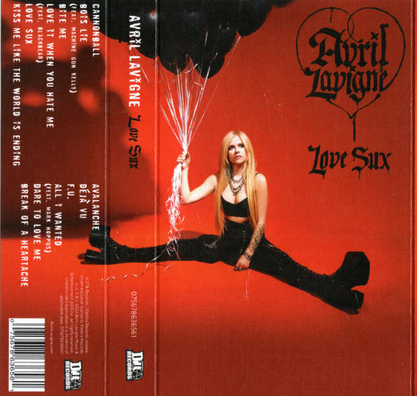 Avril Lavigne – Love Sux (2022, Black, Cassette) - Discogs