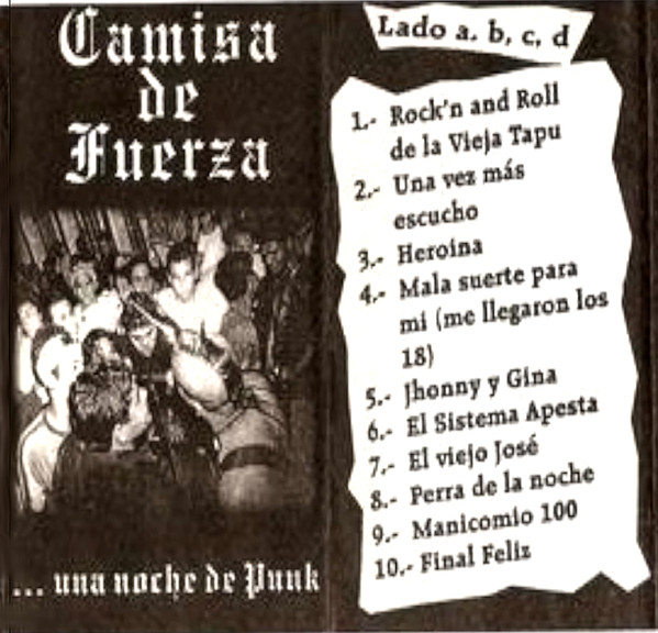 last ned album Camisa De Fuerza - Una Noche De Punk