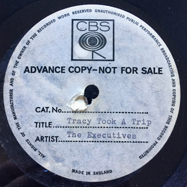 The Executive Tracy Took A Trip 1968 Vinyl Discogs