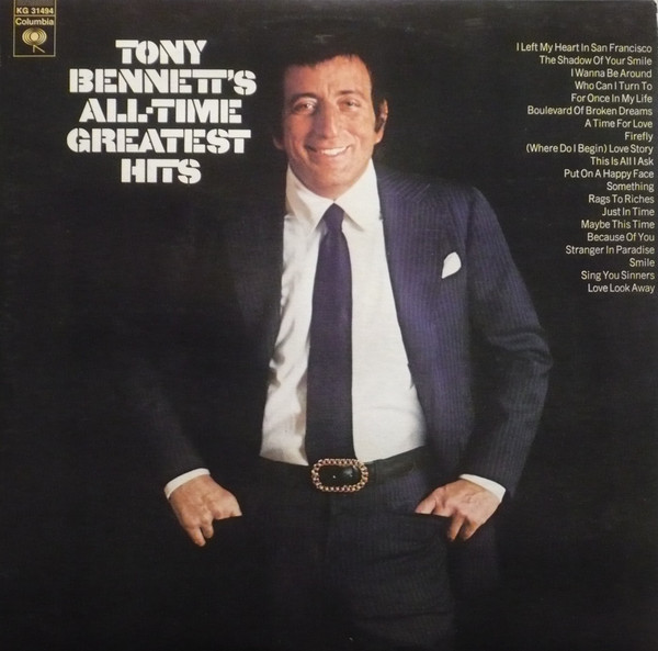 Tony Bennett - All Time Greatest Hits | Releases | Discogs