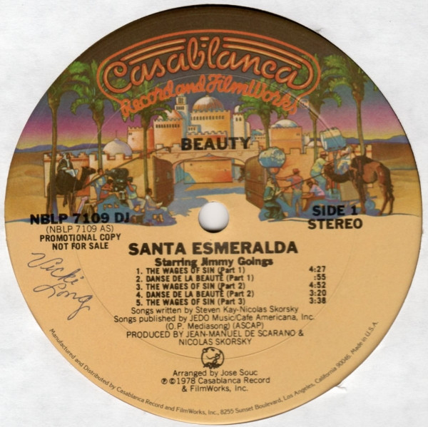 lataa albumi Santa Esmeralda Starring Jimmy Goings - Beauty