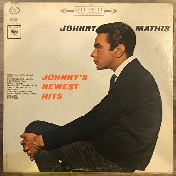 Johnny Mathis – Johnny's Newest Hits (1963, Hollywood Pressing