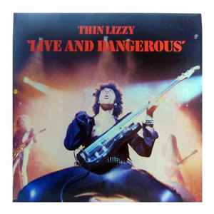 Thin Lizzy – Live And Dangerous (1978, Crossover pressing, Vinyl 