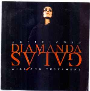 Diamanda Galás - Defixiones • Will And Testament album cover