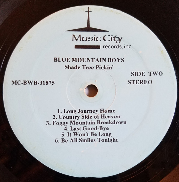 last ned album The Blue Mountain Boys - Shade Tree Pickin