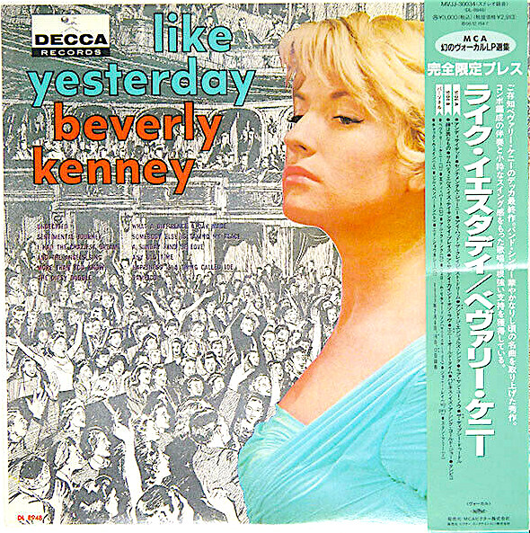 Beverly Kenney – Like Yesterday (1994, Vinyl) - Discogs