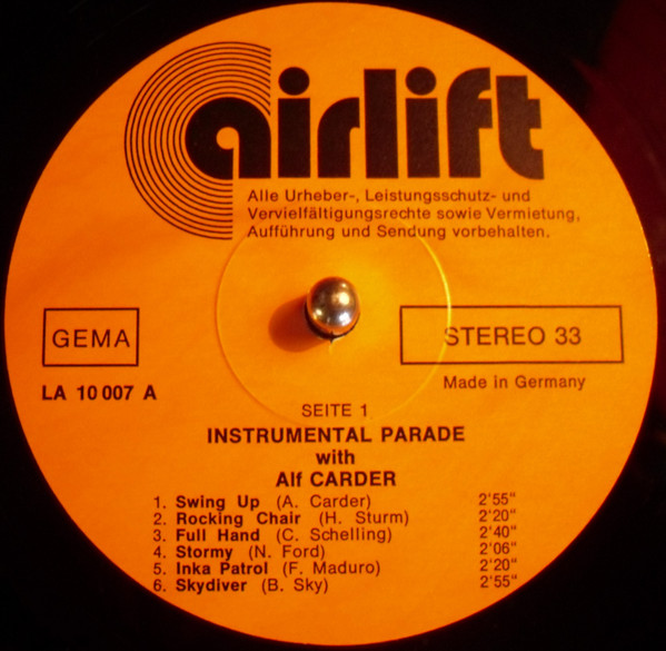 télécharger l'album Alf Carder Sid Sidney - Instrumental Parade With Alf Carder And Sid Sidney