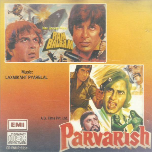 Laxmikant-Pyarelal – Balram (1980) Parvarish (1977) (1990, CD) -