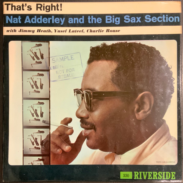 Nat Adderley And The Big Sax Section – That's Right! (1960, Vinyl