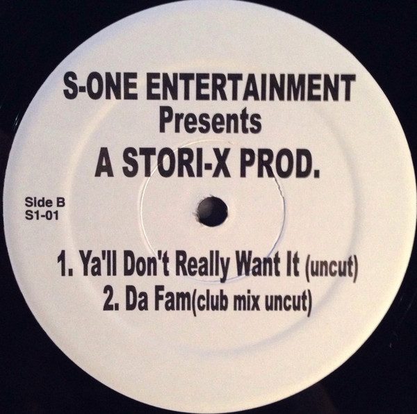 lataa albumi SOne Entertainment Presents A StoriX Prod - Da Fam