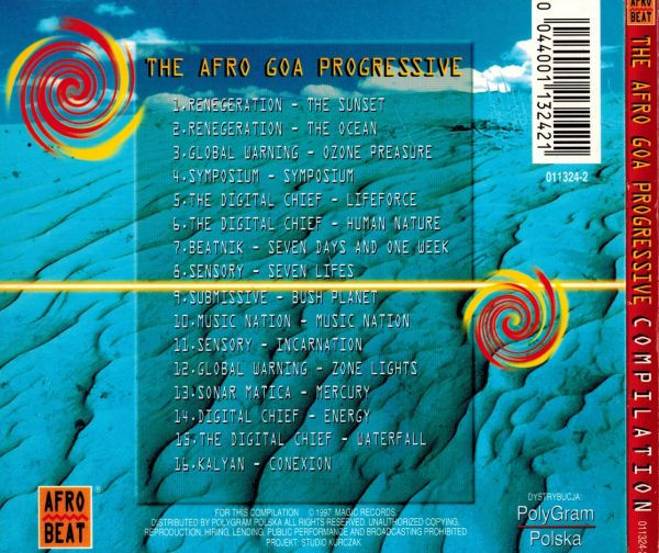 lataa albumi Various - The Afro Goa Progressive Compilation