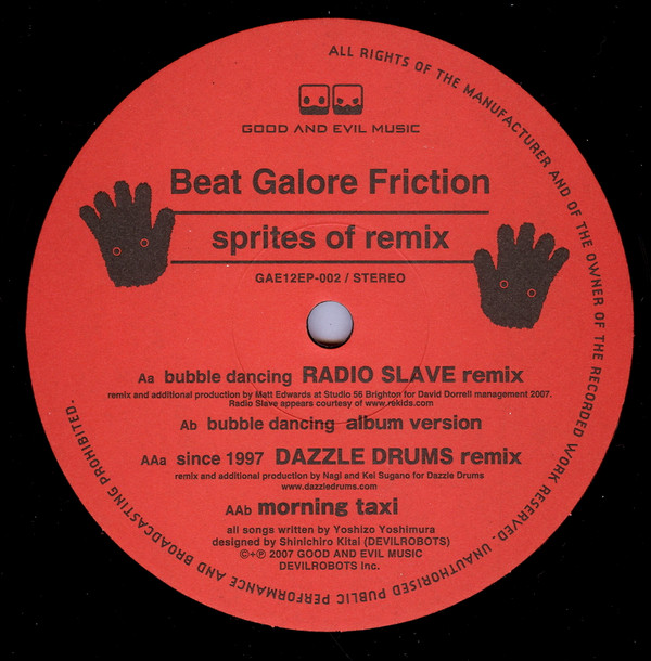Album herunterladen Beat Galore Friction - Sprites Of Remix