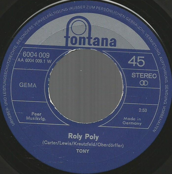 télécharger l'album Tony - Roly Poly