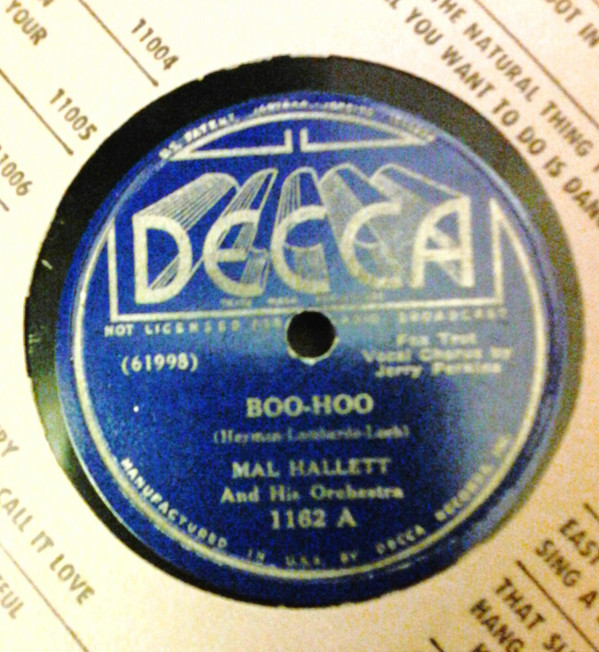 lataa albumi Mal Hallett And His Orchestra - Boo Hoo I Adore You