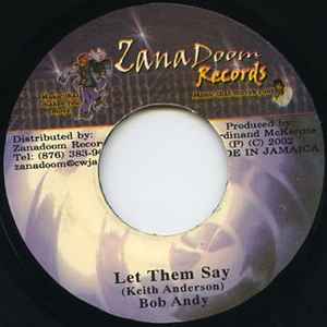 Bob Andy - Let Them Say album cover