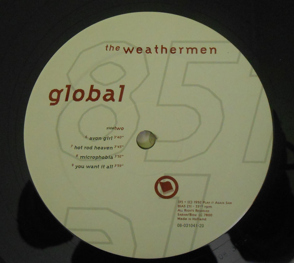 last ned album The Weathermen - Global 851