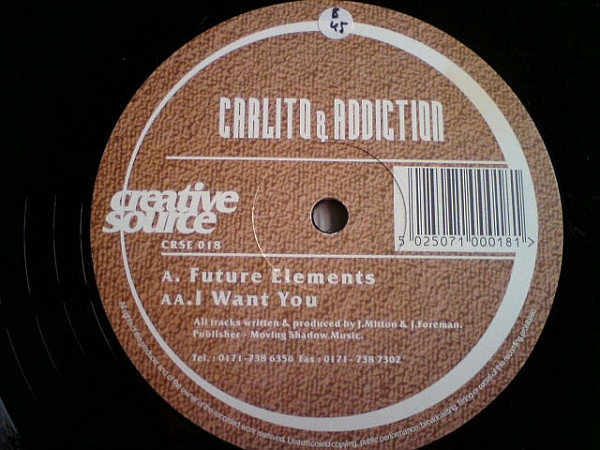 last ned album Carlito & Addiction - Future Elements I Want You