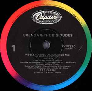 Brenda & The Big Dudes - Weekend Special album cover