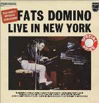 Fats Domino - Live In New York album cover