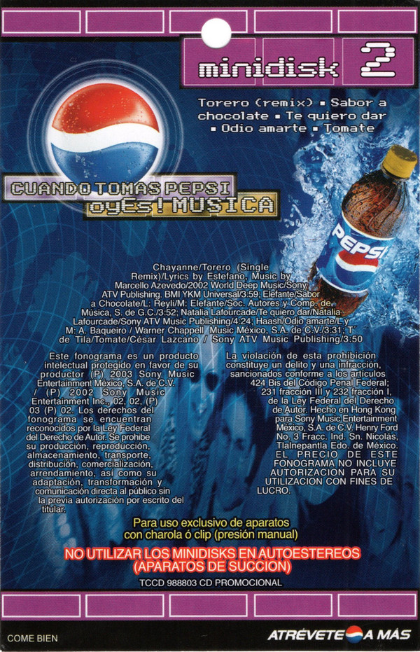 last ned album Various - Pepsi MiniDisk 2