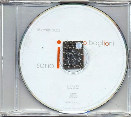 Claudio Baglioni CD Sono io 2003 Austria