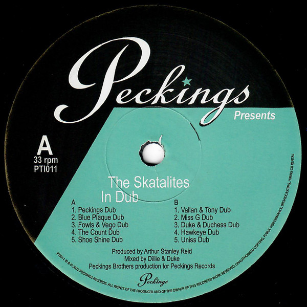 The Skatalites – In Dub (2022, Vinyl) - Discogs