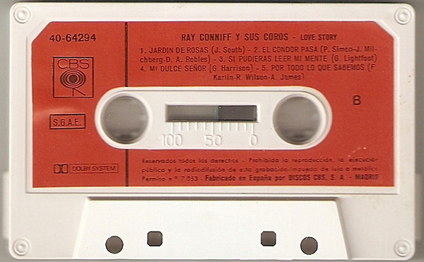 last ned album Ray Conniff Y Sus Coros - Love Story