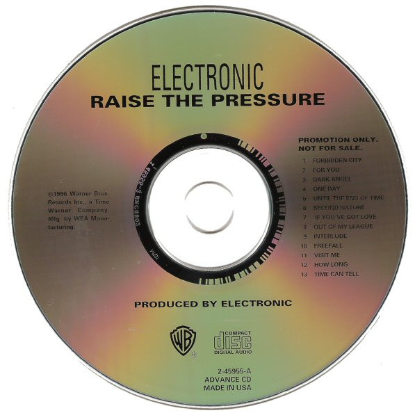 Electronic – Raise The Pressure (1996, Vinyl) - Discogs